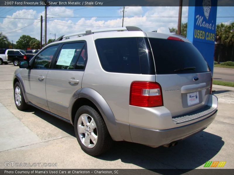 Silver Birch Metallic / Shale Grey 2007 Ford Freestyle SEL