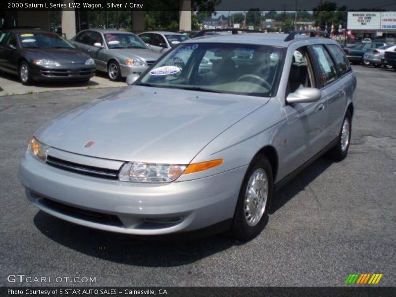 Silver / Gray 2000 Saturn L Series LW2 Wagon