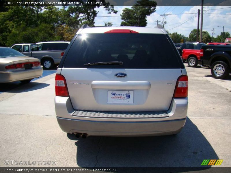 Silver Birch Metallic / Shale Grey 2007 Ford Freestyle SEL