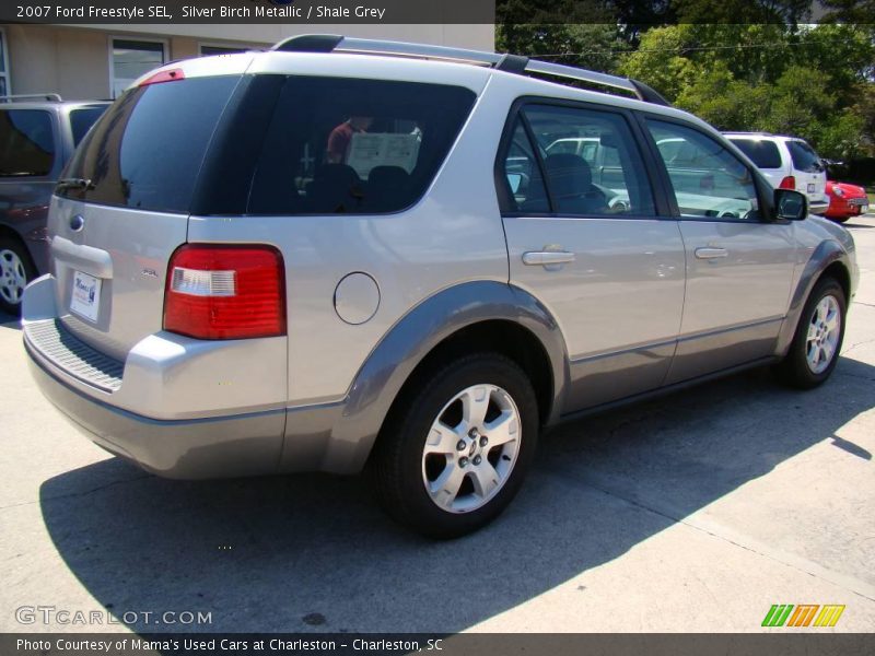 Silver Birch Metallic / Shale Grey 2007 Ford Freestyle SEL