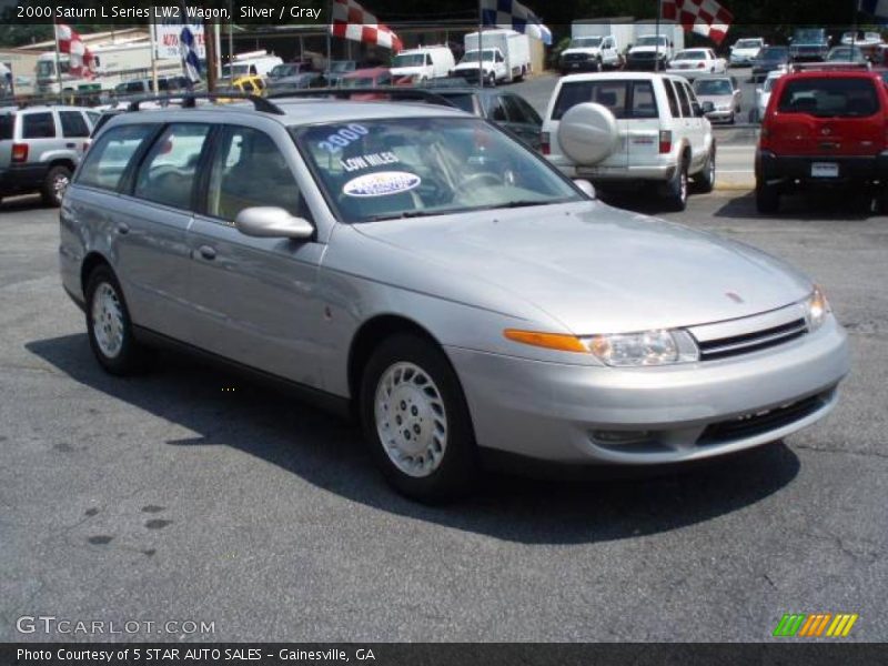 Silver / Gray 2000 Saturn L Series LW2 Wagon