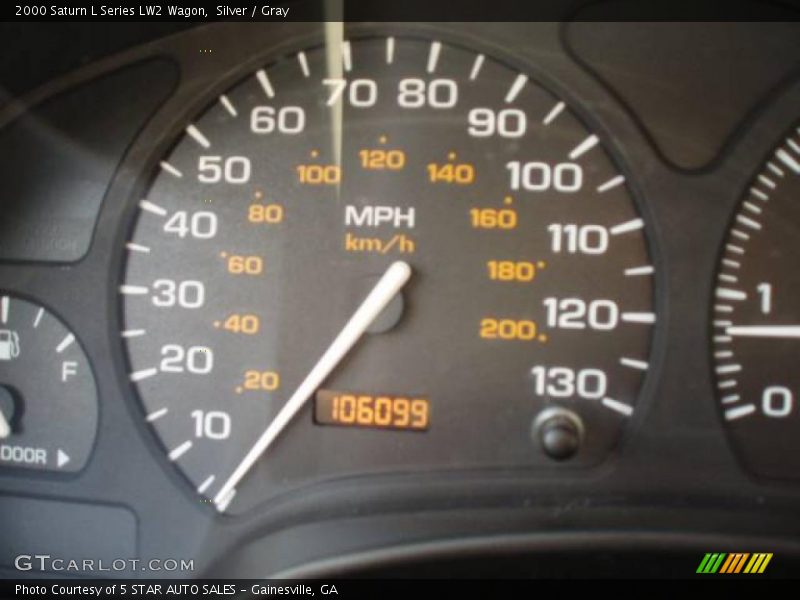 Silver / Gray 2000 Saturn L Series LW2 Wagon