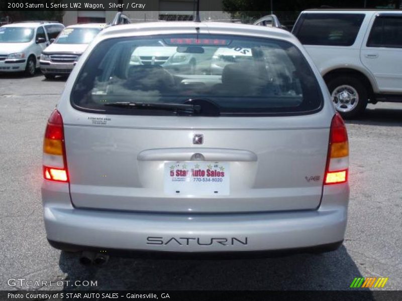 Silver / Gray 2000 Saturn L Series LW2 Wagon