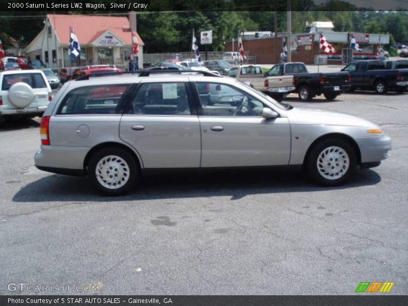 Silver / Gray 2000 Saturn L Series LW2 Wagon