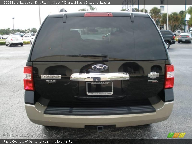 Black / Charcoal Black/Chaparral Leather 2008 Ford Expedition King Ranch