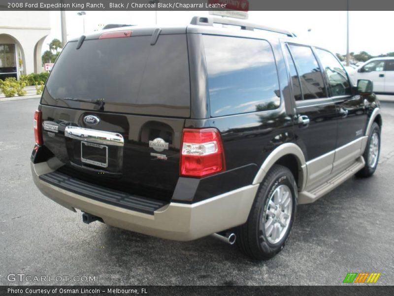 Black / Charcoal Black/Chaparral Leather 2008 Ford Expedition King Ranch