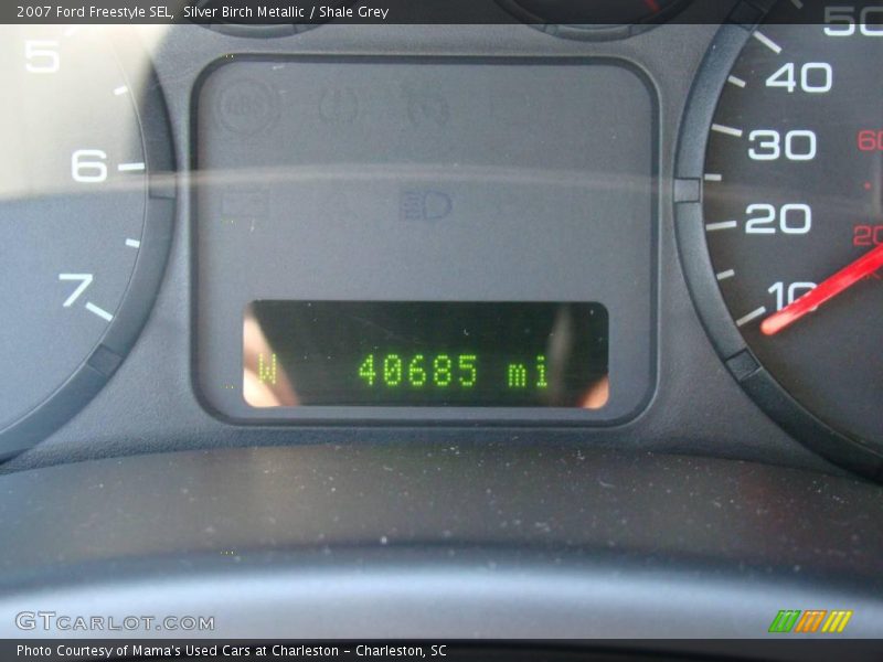 Silver Birch Metallic / Shale Grey 2007 Ford Freestyle SEL