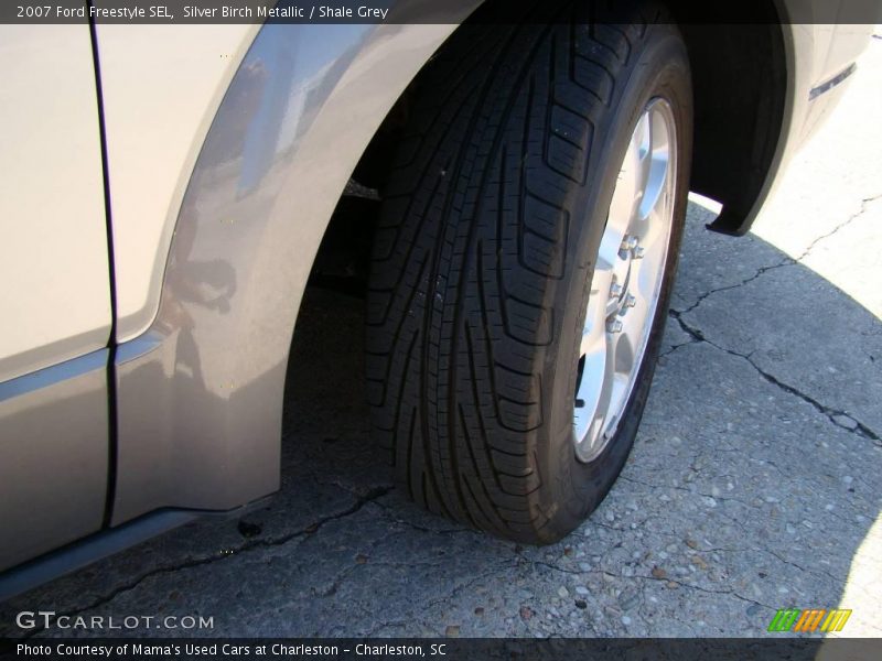 Silver Birch Metallic / Shale Grey 2007 Ford Freestyle SEL