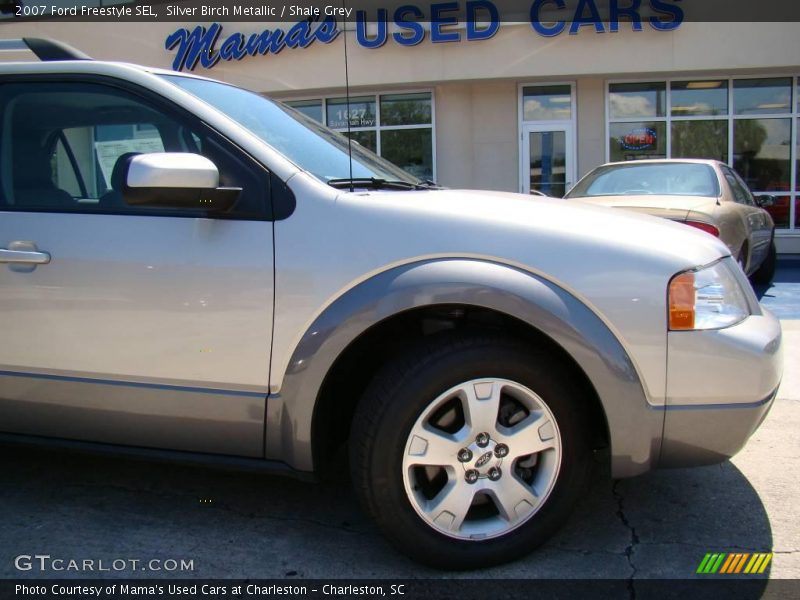 Silver Birch Metallic / Shale Grey 2007 Ford Freestyle SEL