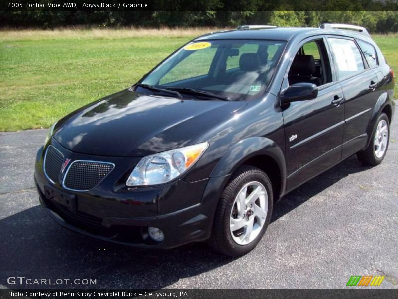 Abyss Black / Graphite 2005 Pontiac Vibe AWD