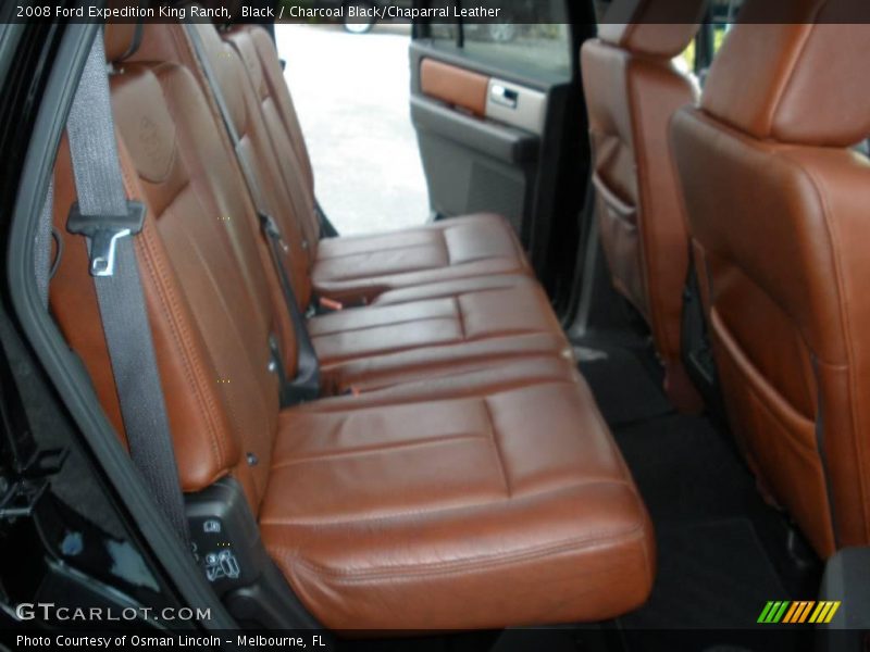 Black / Charcoal Black/Chaparral Leather 2008 Ford Expedition King Ranch