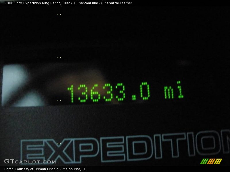 Black / Charcoal Black/Chaparral Leather 2008 Ford Expedition King Ranch