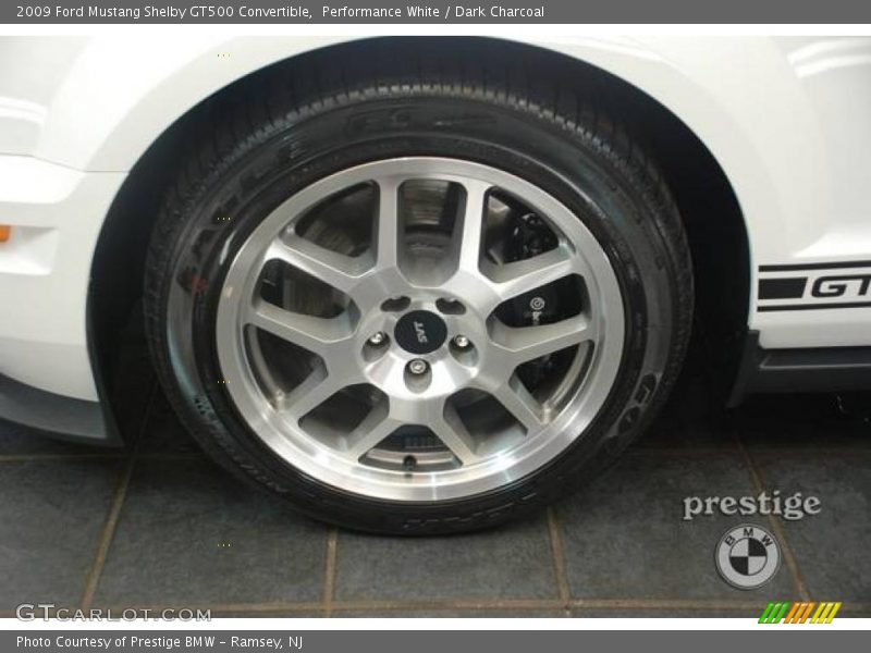 Performance White / Dark Charcoal 2009 Ford Mustang Shelby GT500 Convertible