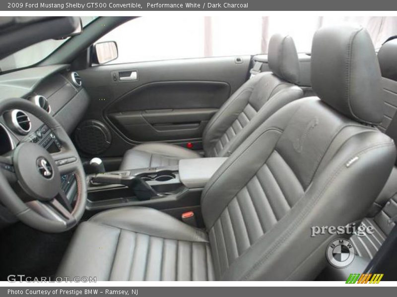 2009 Mustang Shelby GT500 Convertible Dark Charcoal Interior