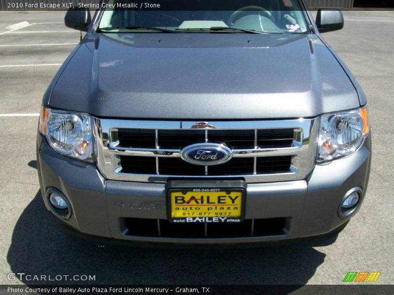Sterling Grey Metallic / Stone 2010 Ford Escape XLT