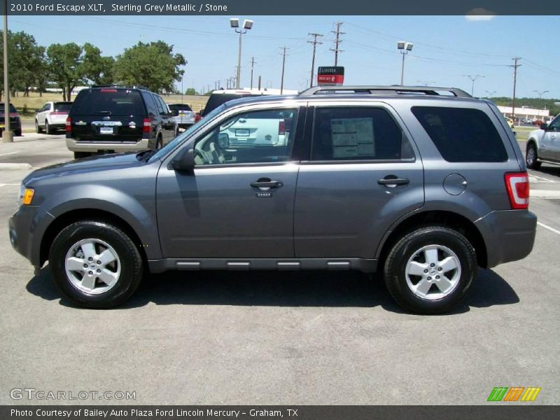 Sterling Grey Metallic / Stone 2010 Ford Escape XLT
