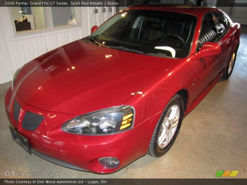 Sport Red Metallic / Ebony 2006 Pontiac Grand Prix GT Sedan