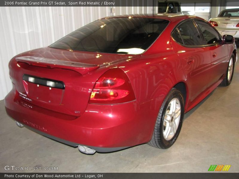 Sport Red Metallic / Ebony 2006 Pontiac Grand Prix GT Sedan