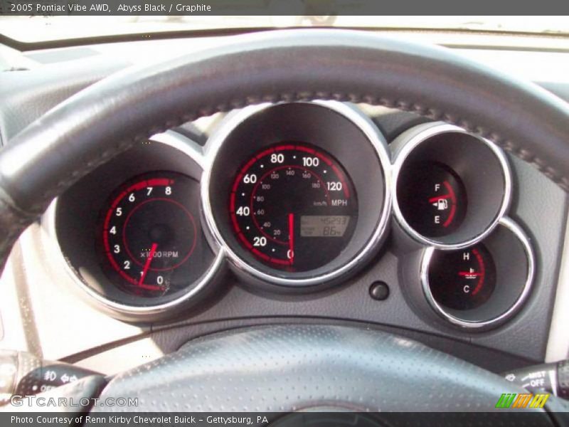 Abyss Black / Graphite 2005 Pontiac Vibe AWD