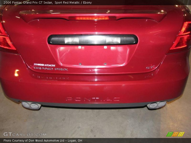 Sport Red Metallic / Ebony 2006 Pontiac Grand Prix GT Sedan