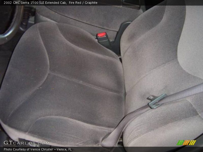 Fire Red / Graphite 2002 GMC Sierra 1500 SLE Extended Cab
