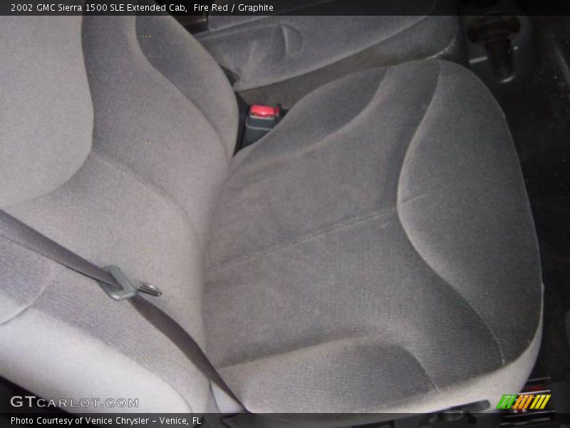 Fire Red / Graphite 2002 GMC Sierra 1500 SLE Extended Cab