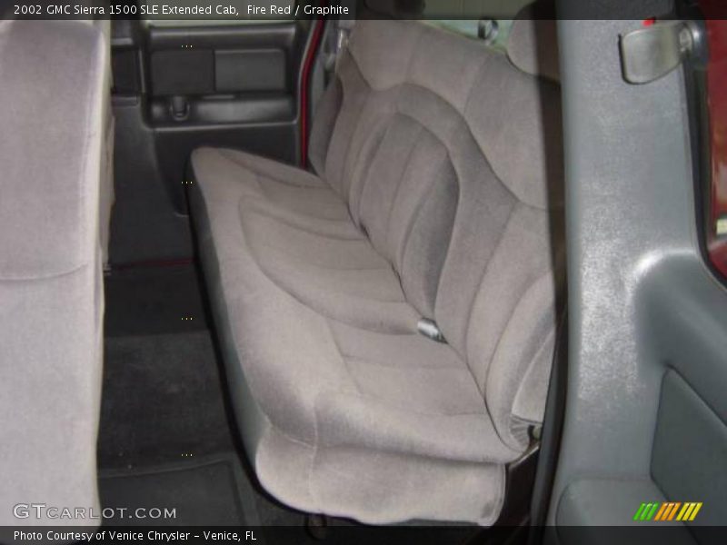 Fire Red / Graphite 2002 GMC Sierra 1500 SLE Extended Cab