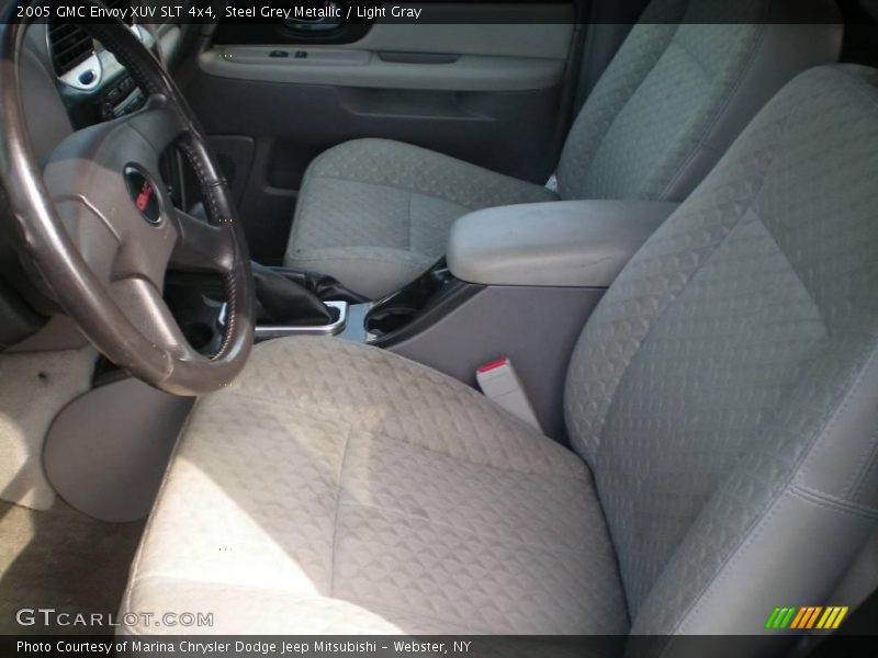 Steel Grey Metallic / Light Gray 2005 GMC Envoy XUV SLT 4x4