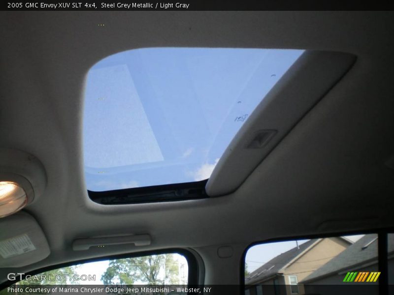 Steel Grey Metallic / Light Gray 2005 GMC Envoy XUV SLT 4x4