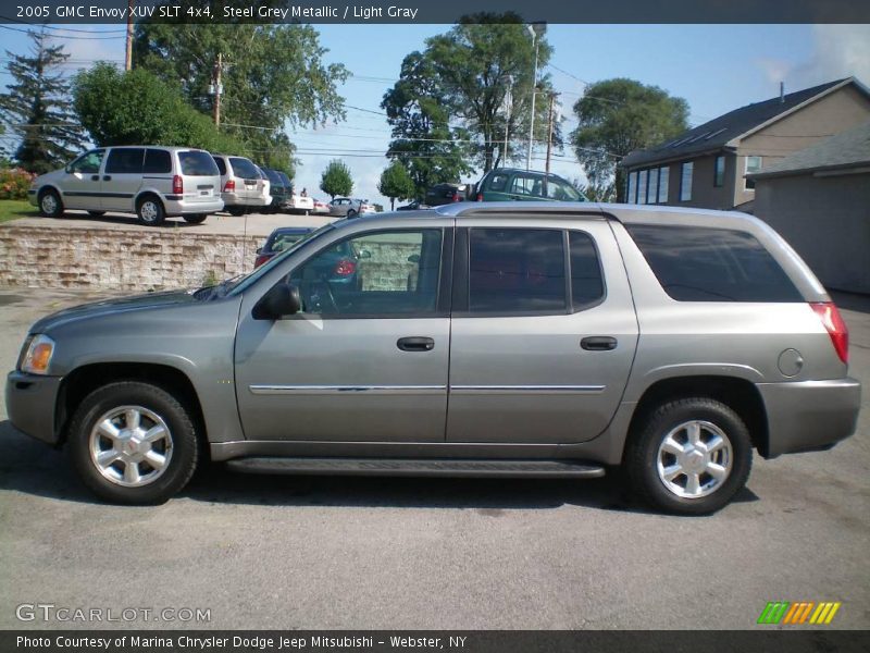 Steel Grey Metallic / Light Gray 2005 GMC Envoy XUV SLT 4x4