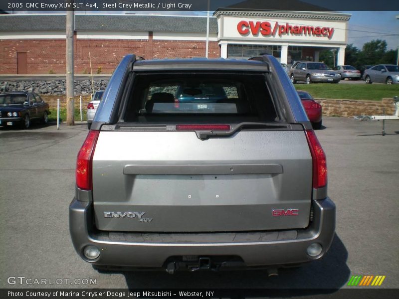 Steel Grey Metallic / Light Gray 2005 GMC Envoy XUV SLT 4x4