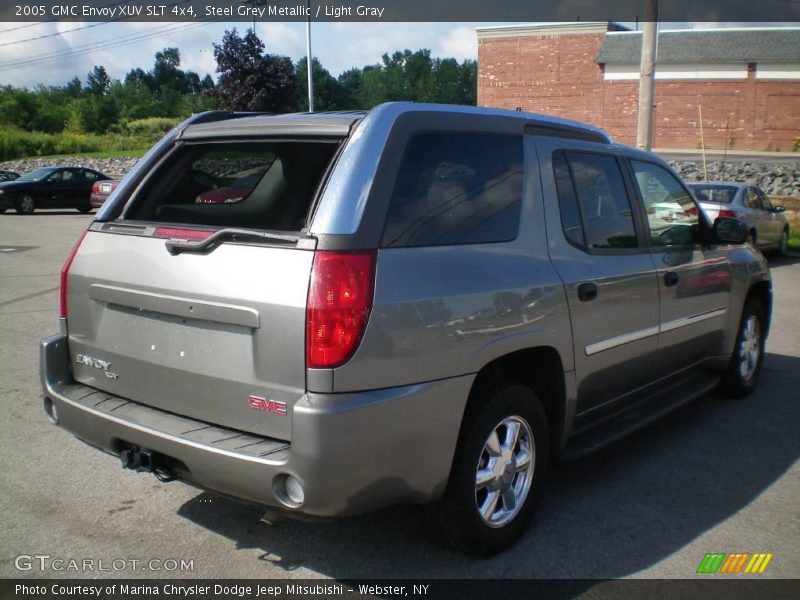 Steel Grey Metallic / Light Gray 2005 GMC Envoy XUV SLT 4x4