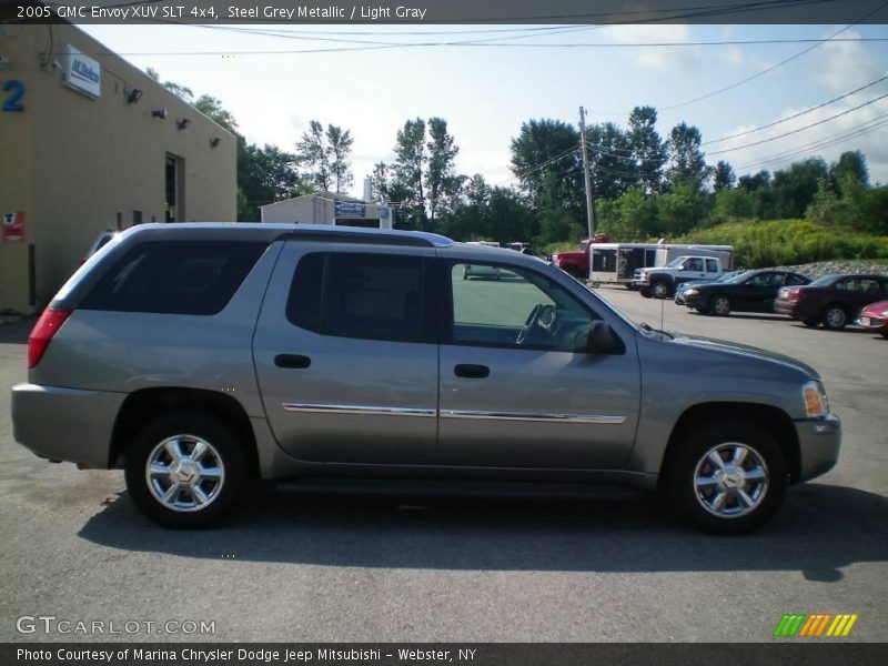 Steel Grey Metallic / Light Gray 2005 GMC Envoy XUV SLT 4x4
