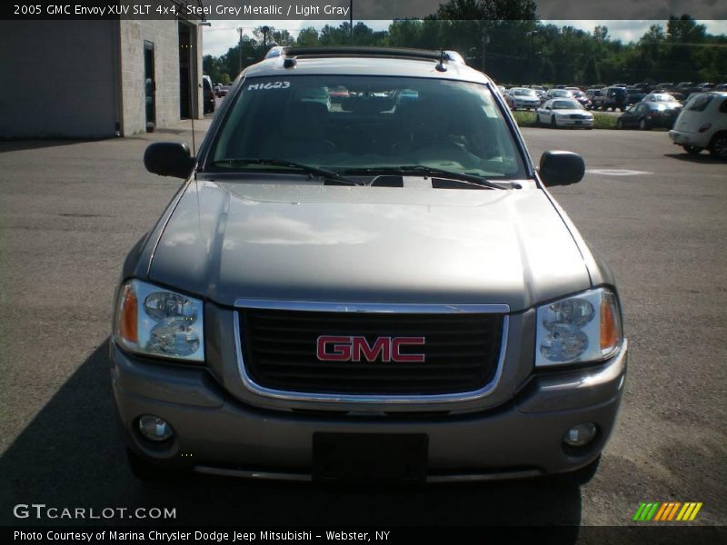 Steel Grey Metallic / Light Gray 2005 GMC Envoy XUV SLT 4x4