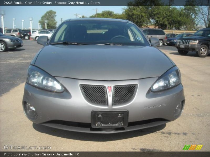 Shadow Gray Metallic / Ebony 2008 Pontiac Grand Prix Sedan