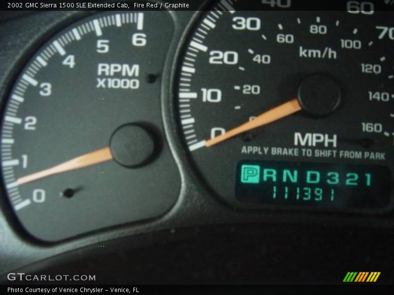 Fire Red / Graphite 2002 GMC Sierra 1500 SLE Extended Cab
