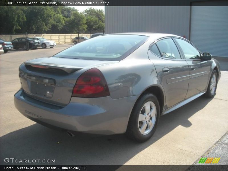 Shadow Gray Metallic / Ebony 2008 Pontiac Grand Prix Sedan