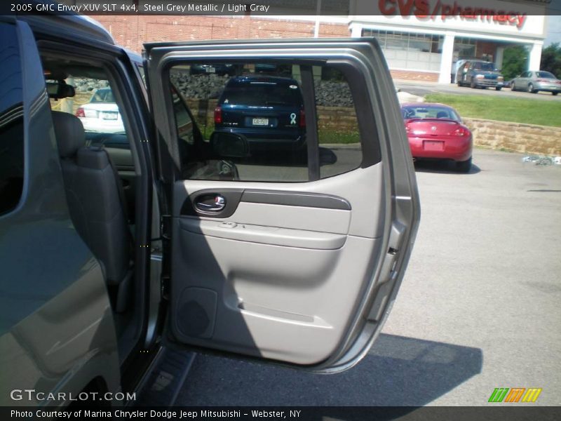 Steel Grey Metallic / Light Gray 2005 GMC Envoy XUV SLT 4x4