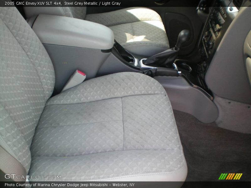 Steel Grey Metallic / Light Gray 2005 GMC Envoy XUV SLT 4x4