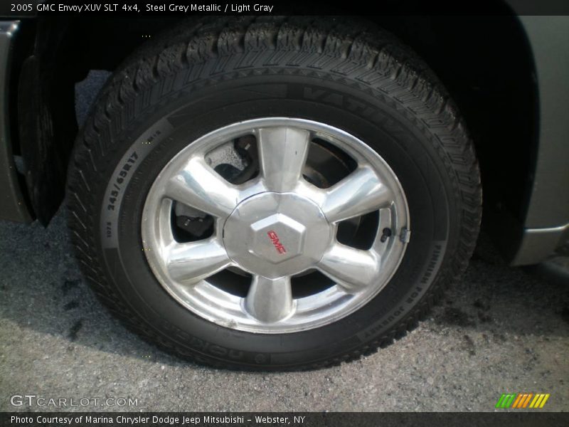 Steel Grey Metallic / Light Gray 2005 GMC Envoy XUV SLT 4x4