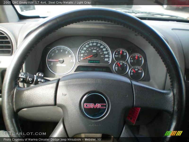 Steel Grey Metallic / Light Gray 2005 GMC Envoy XUV SLT 4x4