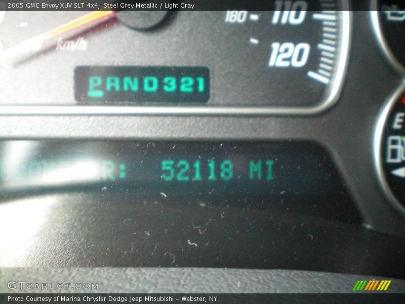 Steel Grey Metallic / Light Gray 2005 GMC Envoy XUV SLT 4x4