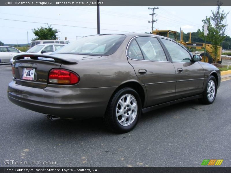 Bronzemist Metallic / Neutral 2000 Oldsmobile Intrigue GL