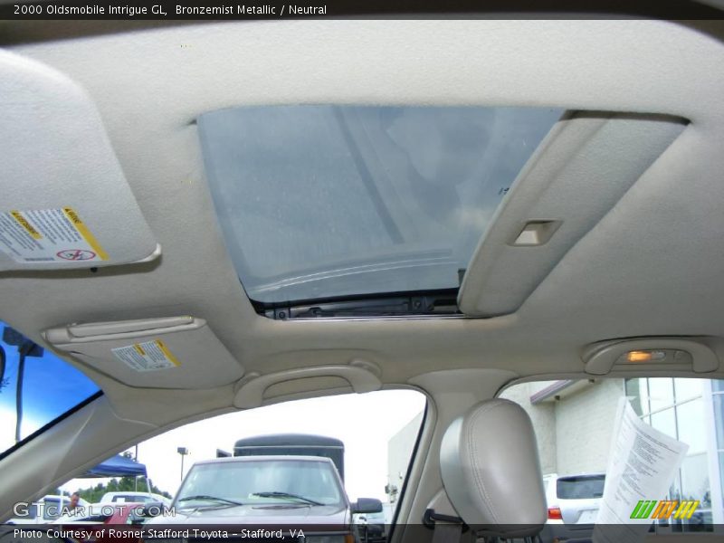 Bronzemist Metallic / Neutral 2000 Oldsmobile Intrigue GL