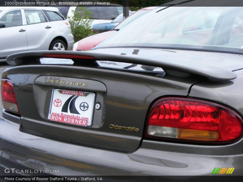 Bronzemist Metallic / Neutral 2000 Oldsmobile Intrigue GL