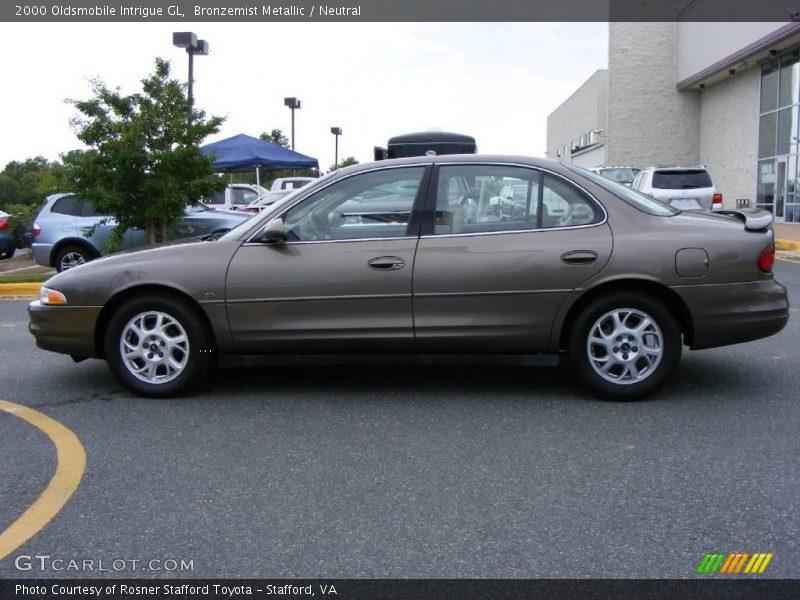 Bronzemist Metallic / Neutral 2000 Oldsmobile Intrigue GL