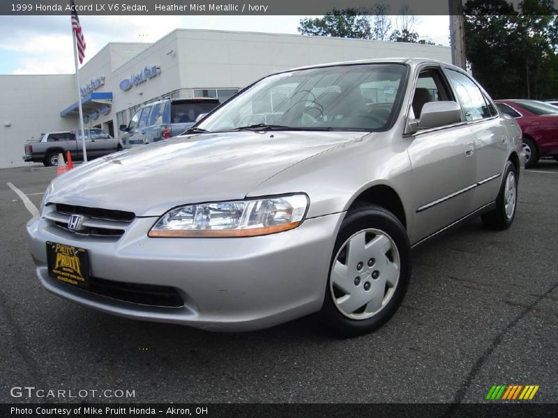 Heather Mist Metallic / Ivory 1999 Honda Accord LX V6 Sedan