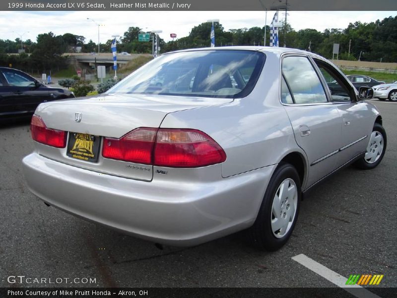 Heather Mist Metallic / Ivory 1999 Honda Accord LX V6 Sedan
