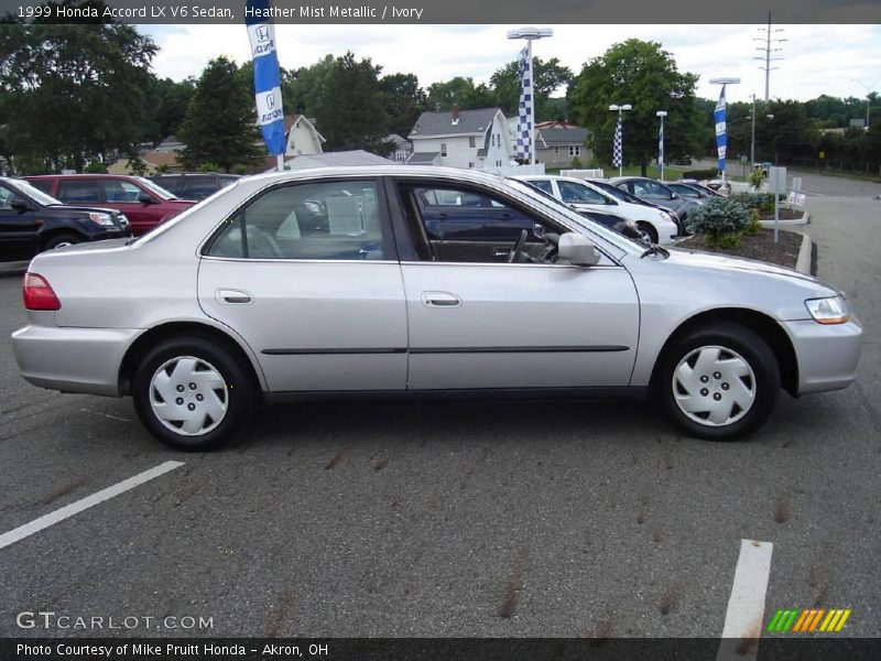 Heather Mist Metallic / Ivory 1999 Honda Accord LX V6 Sedan