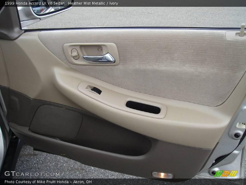 Heather Mist Metallic / Ivory 1999 Honda Accord LX V6 Sedan